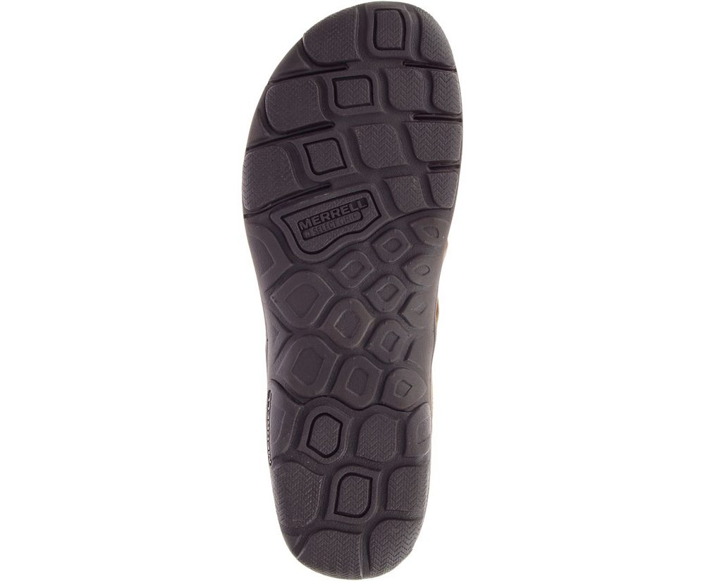 Merrell Slip Ons Brown - Dassie Stitch - Womens 60GBNOCJK